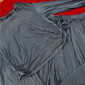 PrettyGarden Blue Top XL and Bottom PJs